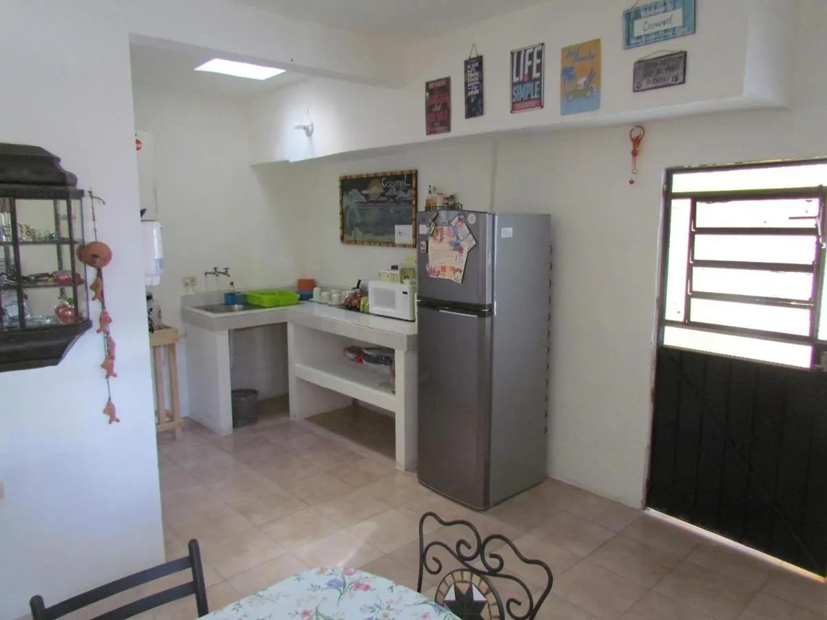 ** Guest house Casa Del Solar Centro Cozumel - Wifi Gratuito Fibra Optica 200 Mbps Hotel Mexico